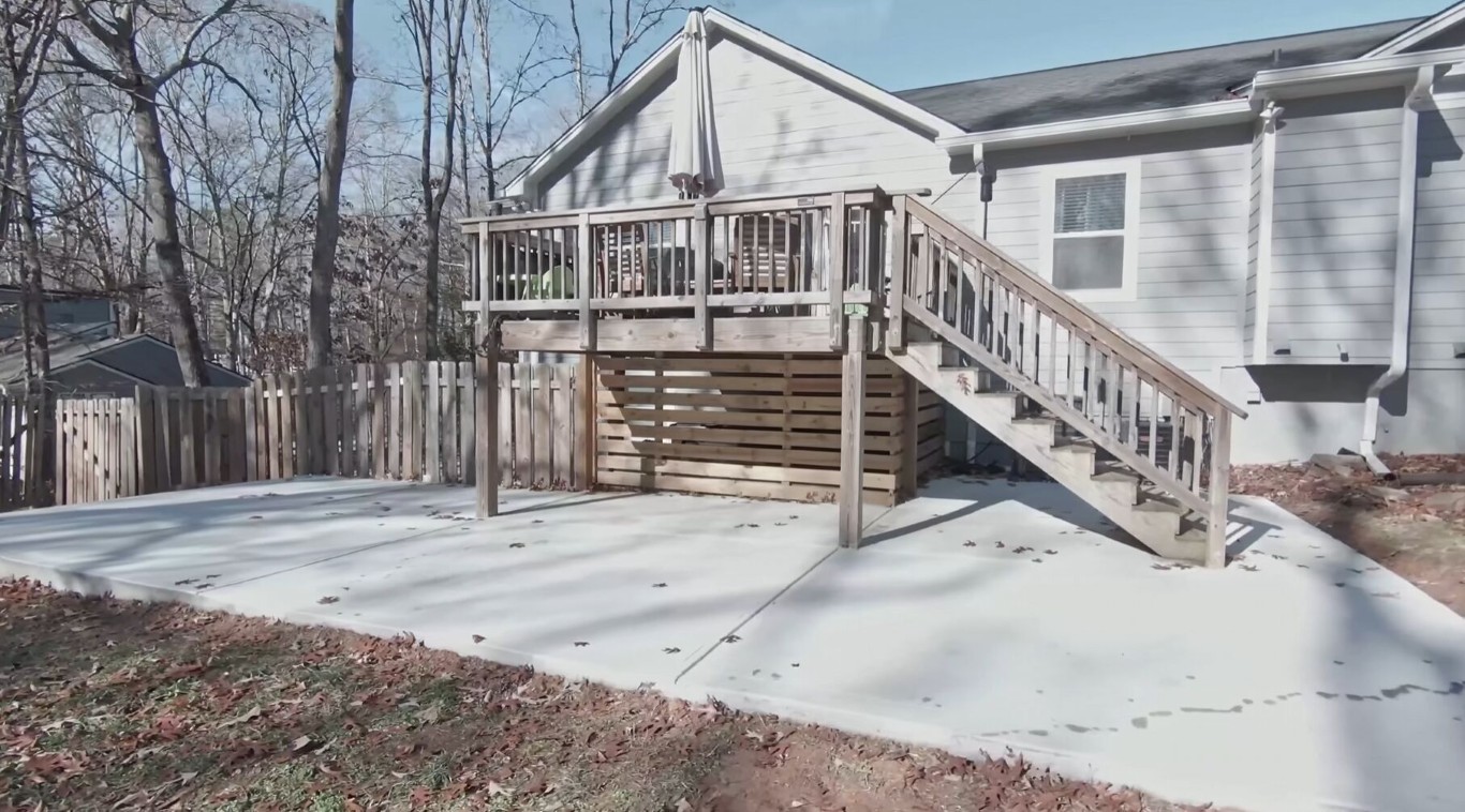 Residential concrete driveway installation in Oviedo, FL
